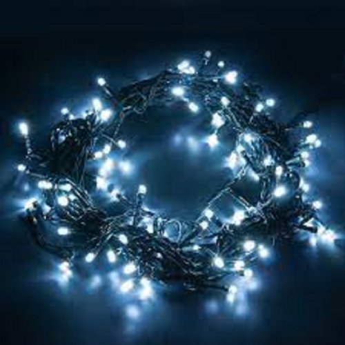 Гирлянда светодиодная "Шнур" Eurosvet 400-001 Белая IP20 5м фото Гирлянда светодиодная "Шнур" Eurosvet 400-001 Белая IP20 5м картинка